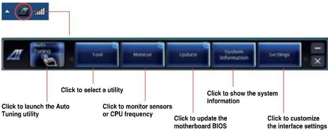 ASUS CG8265 - Using AI Suite II - 1