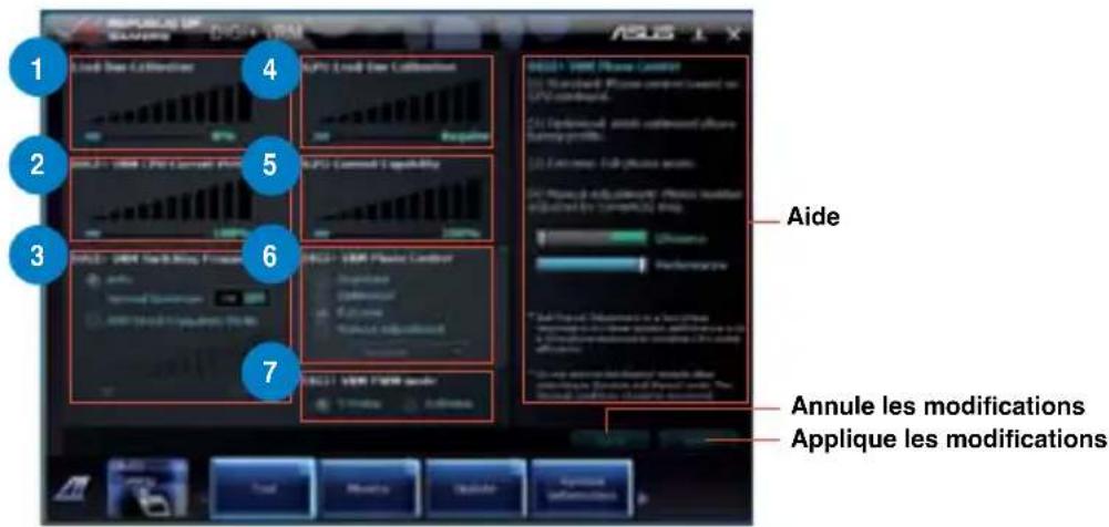 ASUS CG8265 - Pour executer DIGI+ VRM : - 1