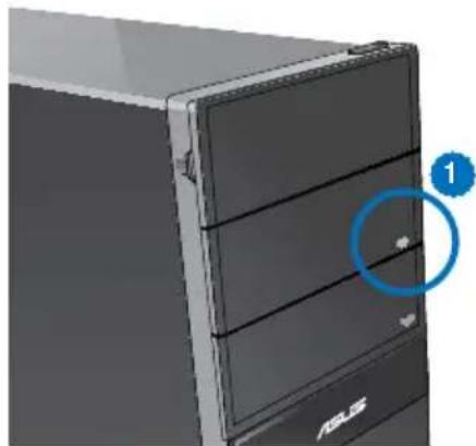 ASUS CG8265 - Utiliser le lecteur optique - 1