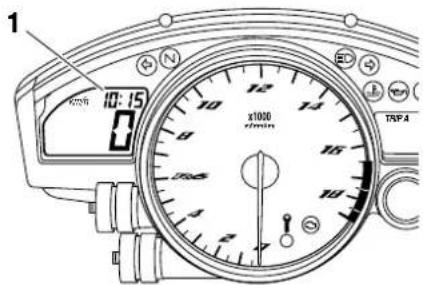 YAMAHA YZFR6 (2014) - Montre - 1