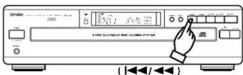 DENON DCM370 - Recherche manuelle en arrête - 1