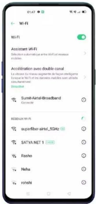 OPPO Reno 4 Z - Paramètres de carte SIM - 3