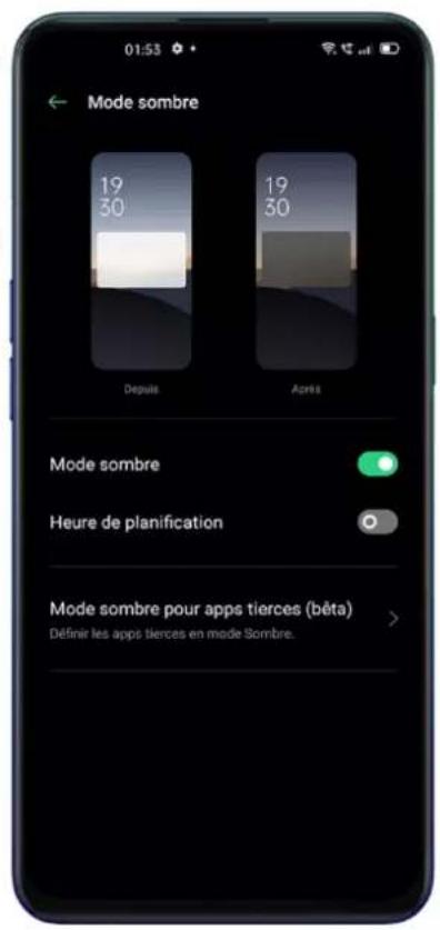 OPPO Reno 4 Z - Régler la luminosité de l'écran automatiquement - 2