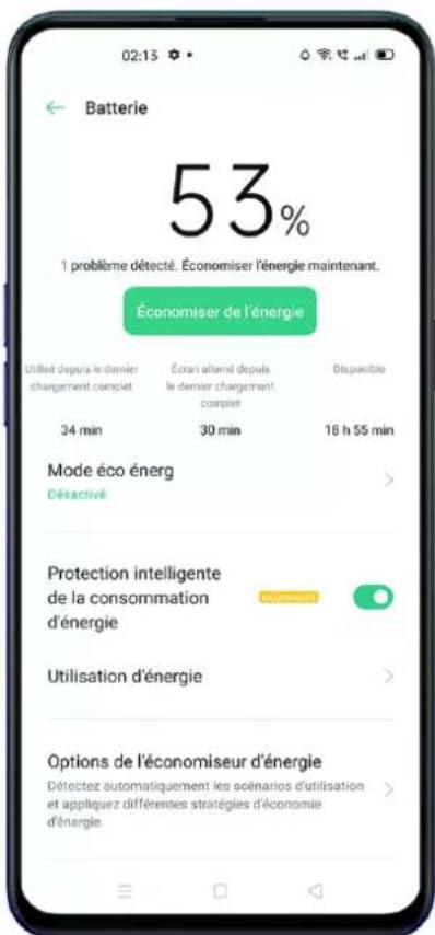 OPPO Reno 4 Z - Économiseur d' énergie - 1