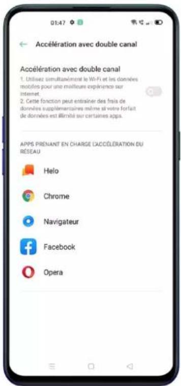 OPPO Reno 4 Z - Paramètres de carte SIM - 4