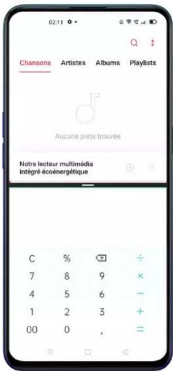 OPPO Reno 4 Z - Quitter l' Écran fractionné - 1
