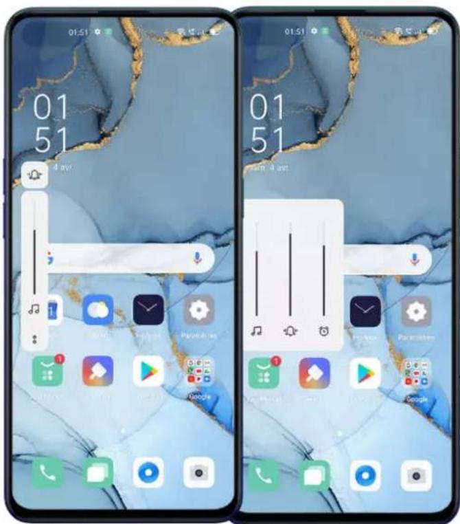 OPPO Reno 4 Z - Régler et contrôler le volume - 1