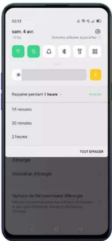 OPPO Reno 4 Z - Barre de notification - 1