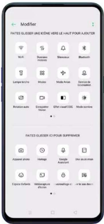 OPPO Reno 4 Z - Centre de contrôle - 1