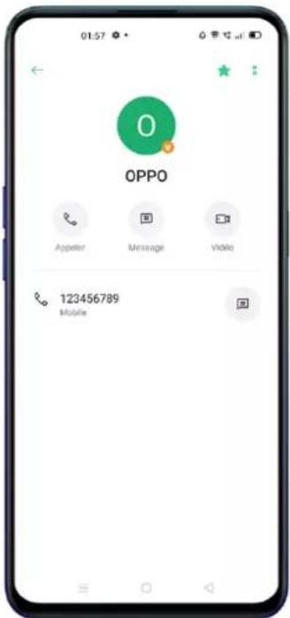 OPPO Reno 4 Z - Contacts VIP - 1
