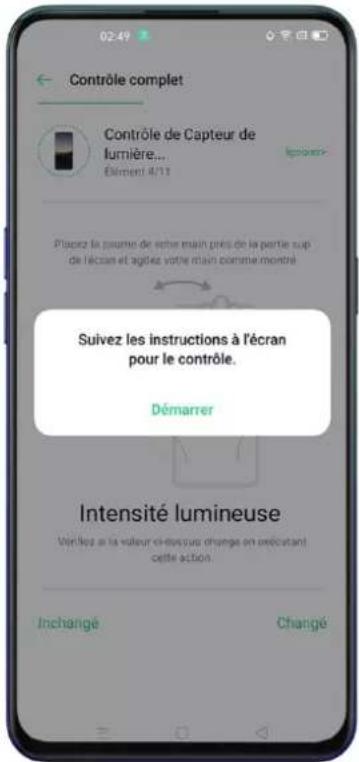 OPPO Reno 4 Z - Lancer un test - 1