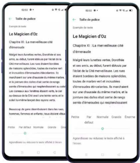 OPPO Reno 4 Z - Modifier la taille de la police - 1