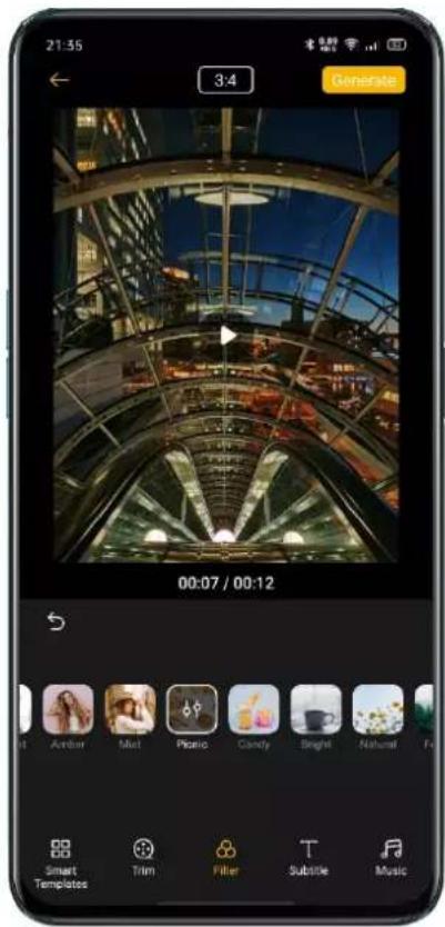 OPPO Reno 4 Z - Choisir un filtre - 1