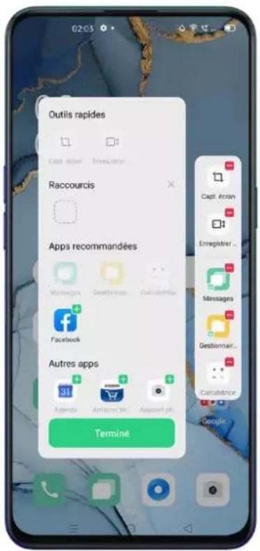 OPPO Reno 4 Z - Outils rapides - 1
