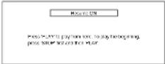 DENON DVD3800BDCI - 1) During playback, press ■. - 1