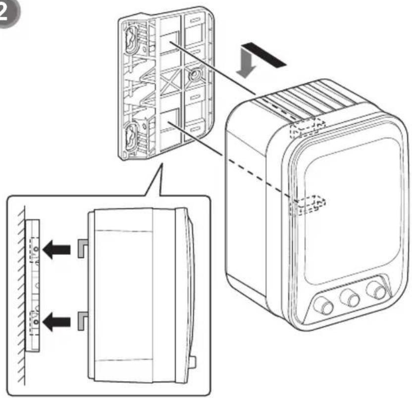 EPSON ELPSP02 - ■Installation to the wall - 2