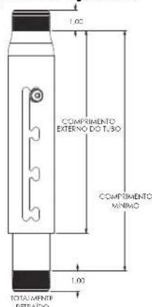 EPSON ELPMBC02 - COLUNA DE EXTENSão DE COMPRIMENTO AJUSTÁVEL - 6