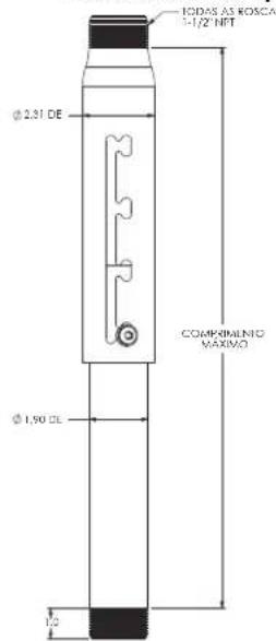 EPSON ELPMBC02 - COLUNA DE EXTENSão DE COMPRIMENTO AJUSTÁVEL - 5