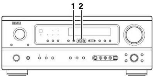 DENON AVR883 - Recalling preset stations - 1