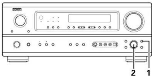 DENON AVR883 - Adjust the level of the selected speaker. - 3
