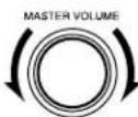DENON AVR883 - Adjust the volume. - 2