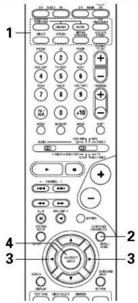 DENON AVR883 - Simulation d'ambiance DSP - 3