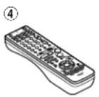DENON AVR883 - Check that the following parts are included in addition to the main unit: - 1