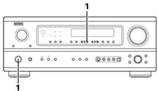 DENON AVR883 - DELAY TIME: - 1