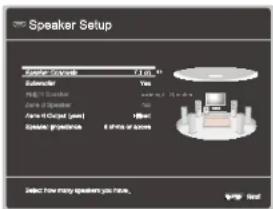 ONKYO TXSR494 - Speaker Setup - 1
