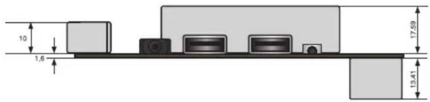 ASUS VivoMini UN66 - Vues laterales - 1