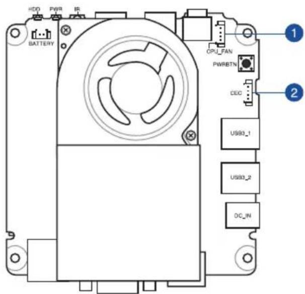 ASUS VivoMini UN66 - Dessus - 1