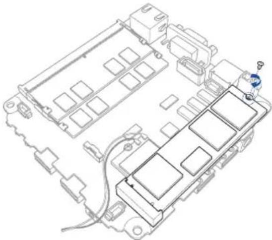 ASUS VivoMini UN66 - Pour installer oumettrea niveau un module M.2 SSD 2280 - 2