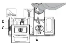 WHIRLPOOL WIC 3C34 PFE S - REEMPLIR LE DISTRIBUTEUR DE LIQUIDE DE RINÇAGE - 1