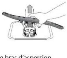 WHIRLPOOL WIC 3C34 PFE S - NETTOYER L'ENSEMBLE FILTR NETTOYER LES BRAS D'ASPERSION - 6