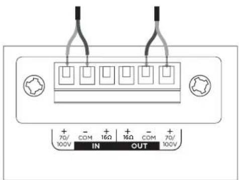 BOSE FreeSpace FS2P - Anschlussdiagramme - 1
