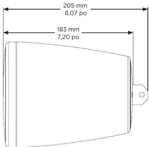 BOSE FreeSpace FS2P - Dimensions du produit - 2