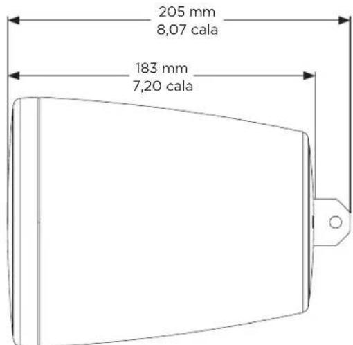 BOSE FreeSpace FS2P - Wymiary produktu - 2