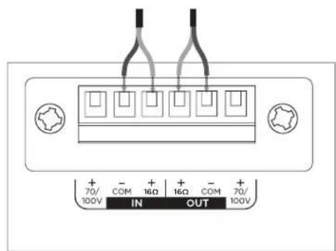 BOSE FreeSpace FS2P - 接线图 - 2