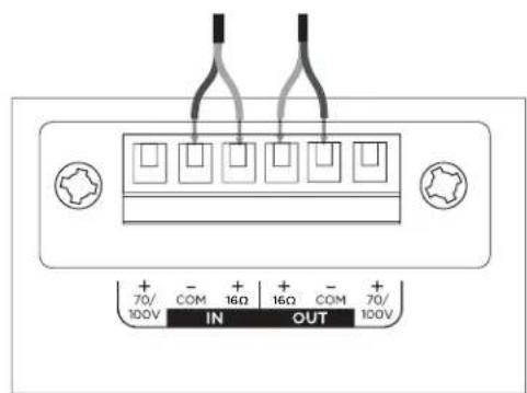BOSE FreeSpace FS2P - Anschlussdiagramme - 2