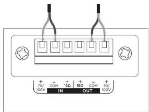 BOSE FreeSpace FS2P - Diagrammes de connexion - 1