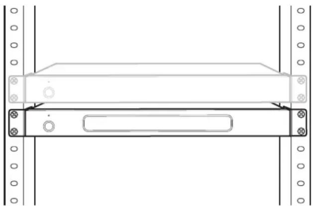 DENON HEOS SuperLink - Fixation des supports de montage sur rack - 1