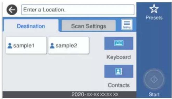EPSON WorkForce ES580W - Remarque: - 1