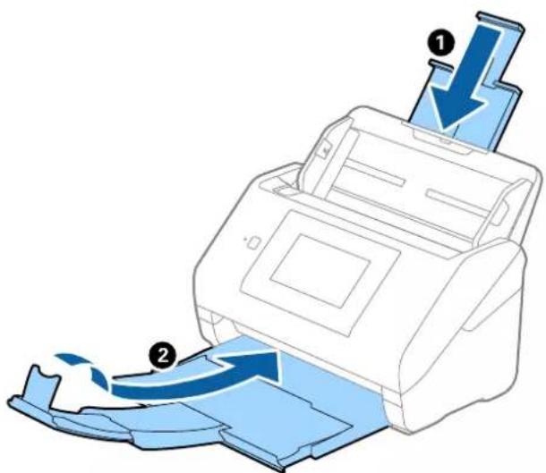 EPSON WorkForce ES580W - Transport du scanner - 1