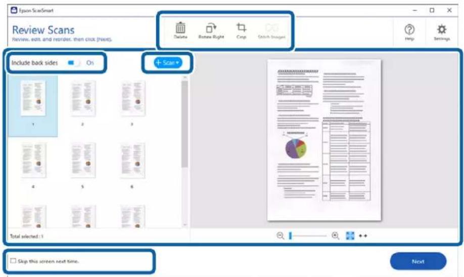 EPSON WorkForce ES580W - Numérisation à l'aide d'Epson ScanSmart - 2