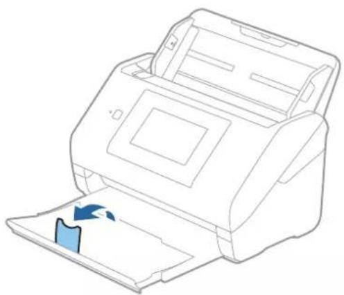 EPSON WorkForce ES580W - Positionnement de cartes plastifiées - 1