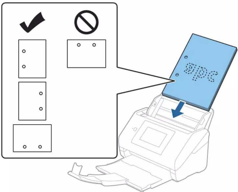 EPSON WorkForce ES580W - Positionnement d'originaux de taille standard - 7