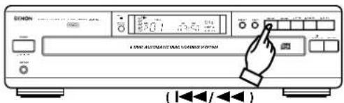 DENON DCM35 - Recherche manuelle en arrière - 1
