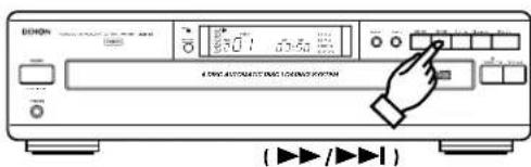 DENON DCM35 - Manual Search Forward - 1