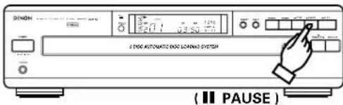 DENON DCM35 - ⑧ To Stop Play Temporarily - 1