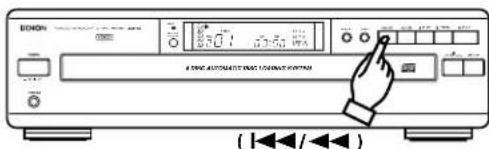 DENON DCM35 - Manual Search in Reverse - 1